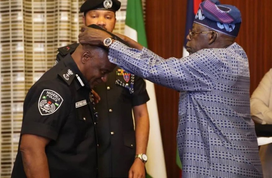 You have my full backing to crush criminals — Tinubu tells Acting IGP, Disu