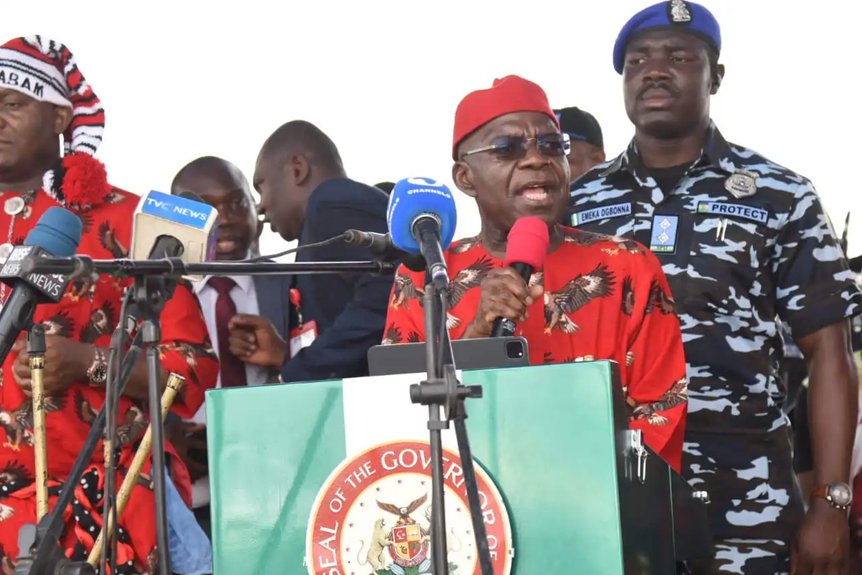 Governor Otti Commissions Omenuko Bridge, 30km Abam–Ndi Okereke–Arochukwu Road, Says “Decade-Long Jinx Broken”